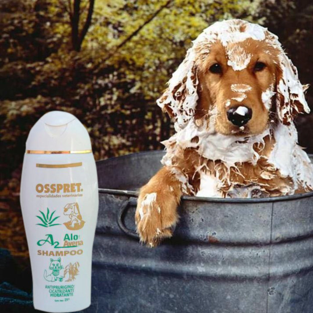 SHAMPOO CON AVENA Y ALOE VERA OSSPRET