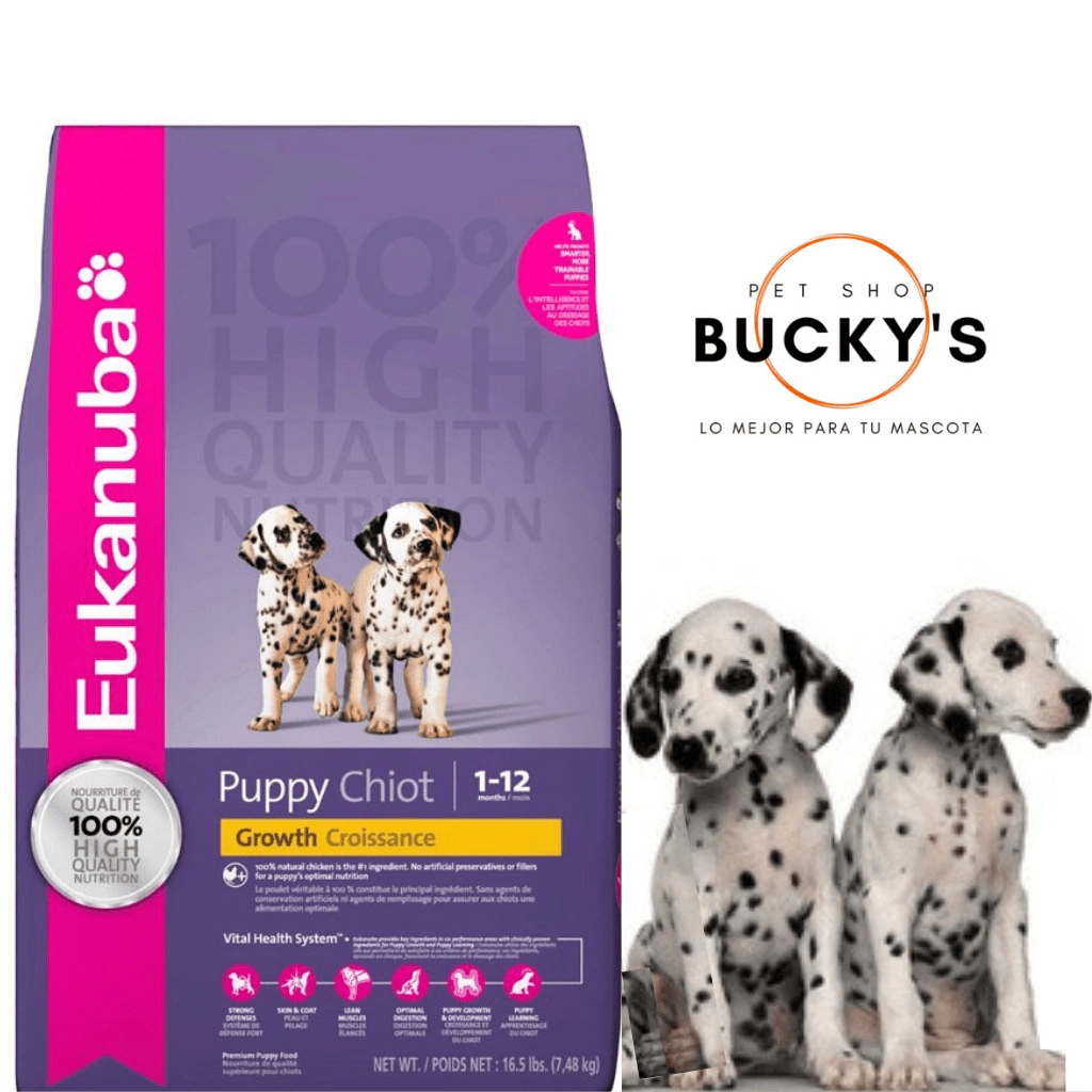 EUKANUBA PUPPY MEDIUM + PLATO - RAZAS MEDIANAS