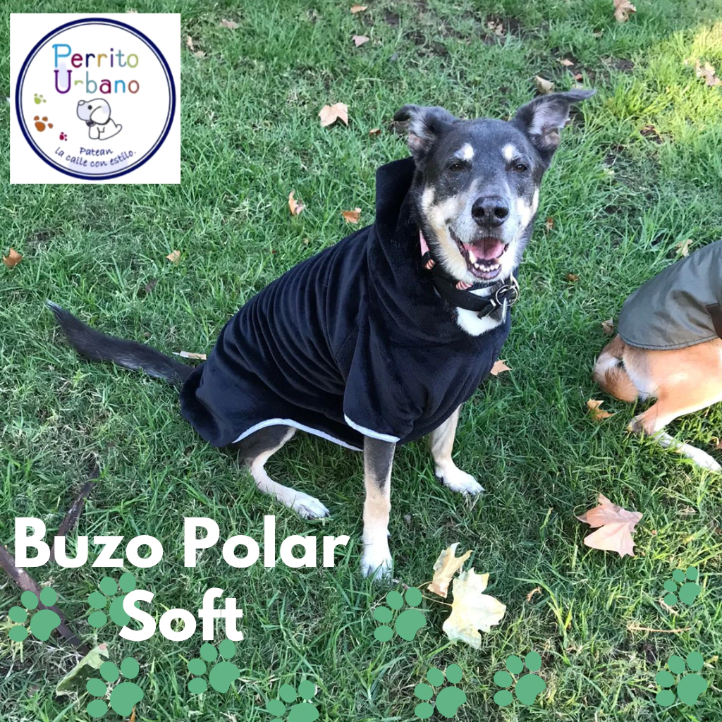 BUZOS POLAR SOFT CON CAPUCHA PERRITO URBANO