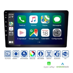 Multimídia Mp5 9' ANDROID CAR PLAY E ANDROID S FIO