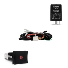 KIT FAROL DE MILHA GOL/ VOYAGE G6 (2013/2016) C/ BOTÃO ORIGINAL - comprar online
