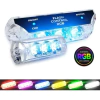 Kit Strobo Rgb Luz Som Automotivo Zendel Farol 9w - comprar online