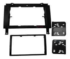MOLDURA 2 DIN GOL G3 99/04 SAVEIRO PARATI PRETA - comprar online