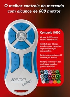 CONTROLE LONGA DISTANCIA K600 JFA - Jcar Acessorios | Acessórios automotivos em Fortaleza | Parcelamos em 12x | Melhores marcas do mercado