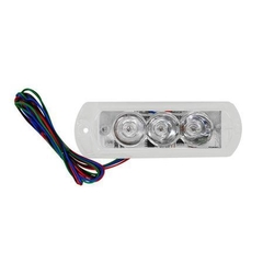 Farol Strobo Avulso Par Zendel Led Branco - Jcar Acessorios | Acessórios automotivos em Fortaleza | Parcelamos em 12x | Melhores marcas do mercado