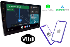 Multimídia Mp5 9' ANDROID CAR PLAY E ANDROID S FIO - comprar online