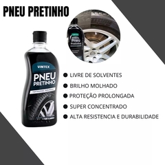 Imagem do Kit Vonix Shampoo V-floc Restaurax Sintra Blend Cera Pneu