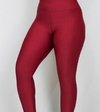 Calça Legging Fitness Poliamida Lisa | (Vinho) | Ref: LEGL041 Oferta!!!