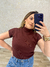 BLUSA BASICA GOLA ALTA - loja online