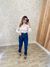 CALÇA MOM JEANS AZUL