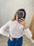 BLUSA DE TULE MANGA LONGA - loja online