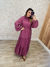 VESTIDO BOHO LONGO GOLA LAÇO - Barbara Favaro