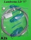 Cable Velocímetro Para Lambretta Ld 57' Original