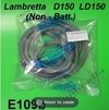 Instalación eléctrica Lambretta LD sin bateria