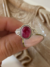 Anillo de Plata 925 y piedra Rubí - comprar online