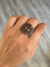 Anillo de Plata 925 y Raíz de Rubí