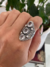 Anillo de Plata 925 y Cristal de Roca - Dharma Joyas