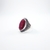 Anillo de Plata 925 y piedra Rubí - Dharma Joyas