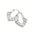 Aros de Plata 925 Inflada - comprar online