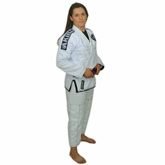 KIMONO AKIRA SKINNY BRANCO - JIUJITSU