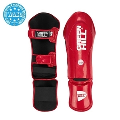 Protetor de Canela Caneleira Green Hill Full Contact WAKO - comprar online