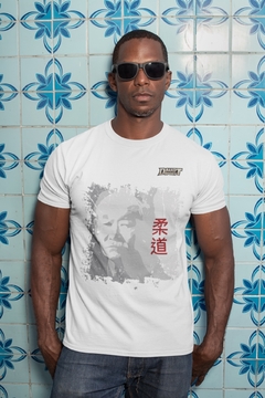 Imagem do camisa Jigoro Kano cinza estilizado