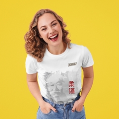 camisa Jigoro Kano cinza estilizado