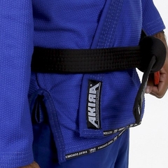 KIMONO AKIRA TRADICIONAL AZUL- JIUJITSU - DaudtSport