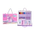 SET DE ARTE UNICORNIO LILA 43 PIEZAS EN VALIJA 29X19.5X4CM FOOTY - SET604