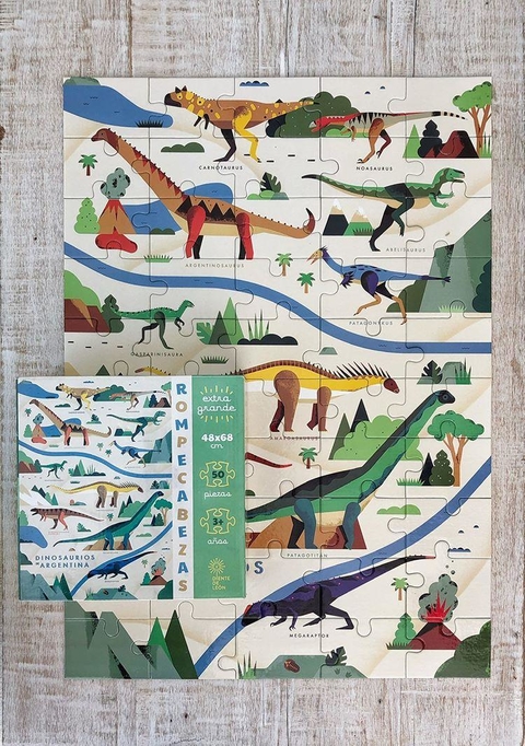Rompecabezas Dinosaurios de Argentina