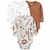 Carters Pack 3 Bodies Mangas Largas Broches Laterales Safari