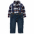 Carters Set 2 piezas Body camisa, Jean y Tiradores