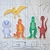 Dino Set (foam) - Dinosaurios goma eva para el agua - comprar online