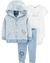 Carter'S Set 3 Piezas Body, Campera Y Pantalón Koala