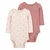Carters Pack 2 Bodies Mangas Largas Arcoiris