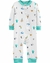 Carter's Osito-Pijama con cierre Animales marinos