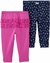 Carter's Pack 2 Pantalones Floral