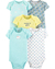 Carter'S Pack 5 Bodys Elefantes