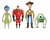 Muñeco Pixar Flexfigs Surtidos