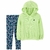 Carters Set 2 Piezas Buzo con Capucha Y Calza Floral