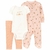 Carter´s Set 3 Piezas Osito Pijama Body Mangas Cortas Pantalon