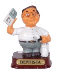 Boneco De Profissão Resina Novo Raridade