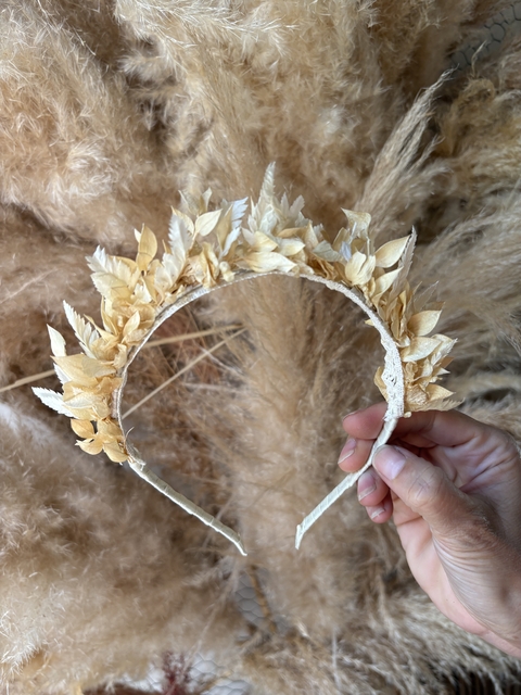 Vincha de flores XL_ Egresadas -En Stock - comprar online