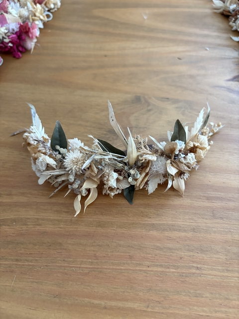 Tocado grande de Flores Preservadas en stock - comprar online