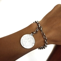 Pulsera San Benito 19cm - AQ - comprar online