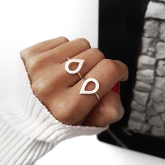 Anillo gota - P925