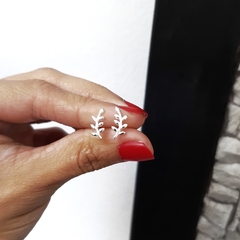 Aro hojas - P925 - comprar online