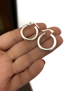 Argollas infladas 2cm - AB
