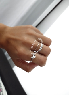 Anillo minimal Penélope - P925 - comprar online