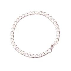 Pulsera de acero quirurgico blanco - comprar online